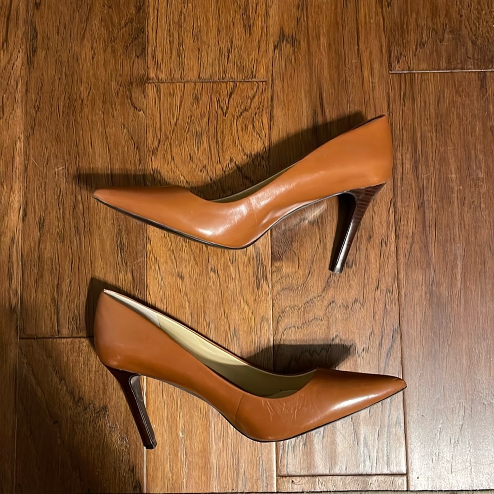 Ralph Lauren Brown Stilettos